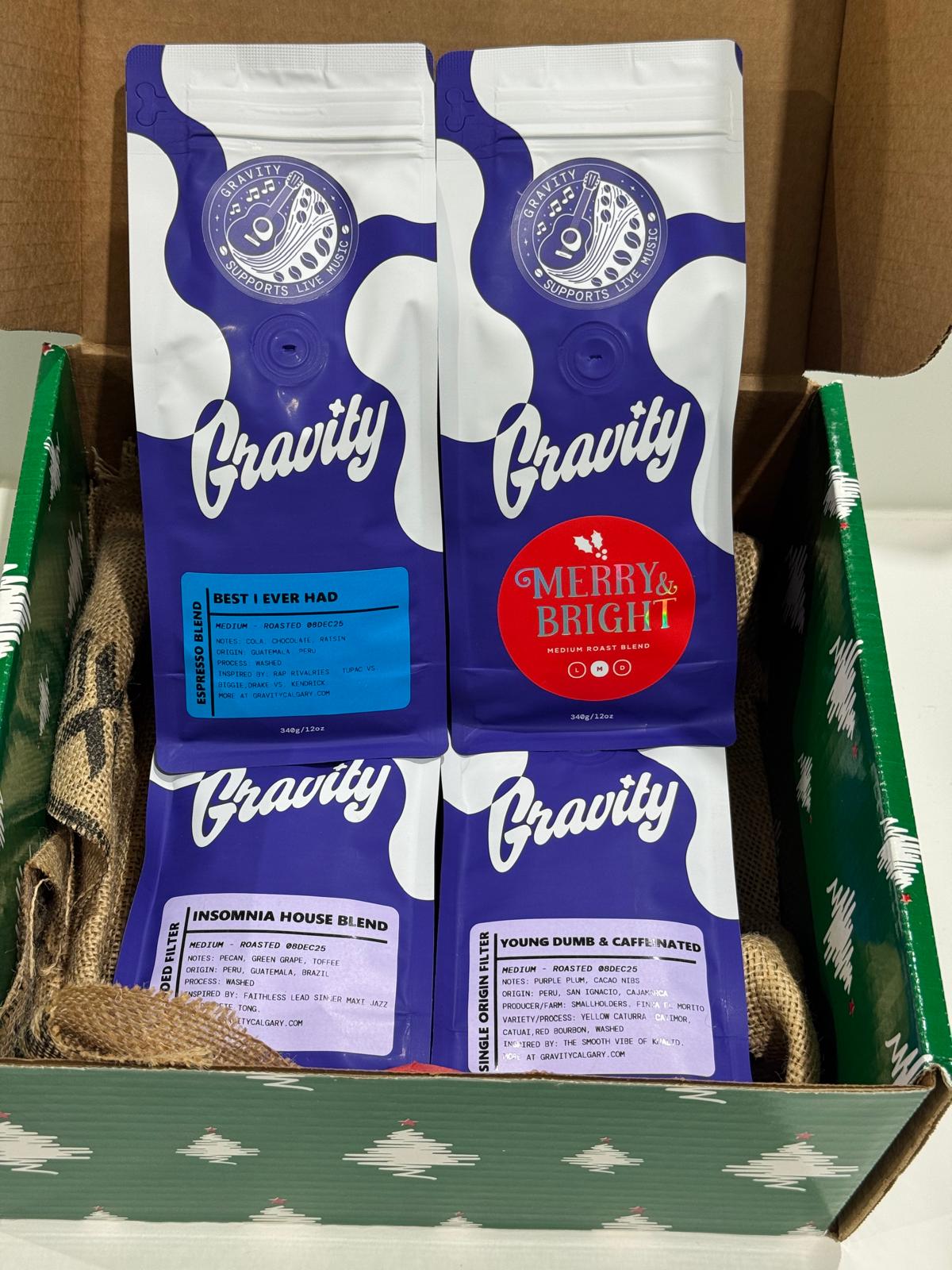 Roaster’s Choice Holiday Box (3 Bags + FREE Merry & Bright)